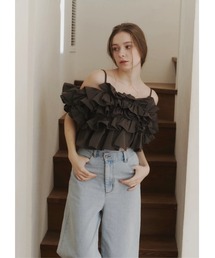NOTREemor（ノートルエモア）の「airy bloom tops（キャミソール）」