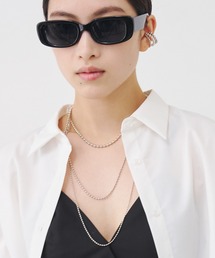 SOEMIN | Triple ball chain necklace/3連ロングネックレス(ネックレス)