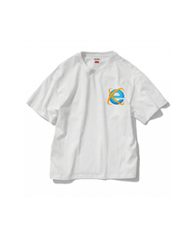 EXTRAORDINARY（エクストラオーディナリー）の「INFINITE LOGO PRINT TEE OFF WHITE（Tシャツ/カットソー）」