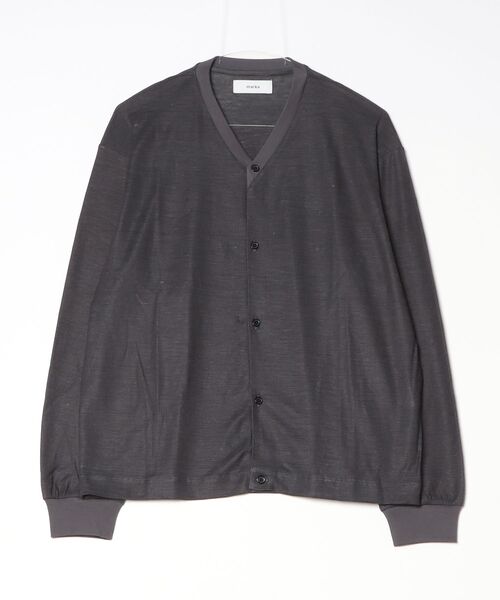 marka(マーカ)の「CARDIGAN M26B11CS01C(ニット/セーター・メンズ・ブラック/グレー・1/2/3)」の2枚目の写真