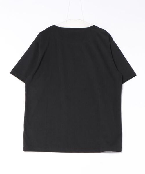 JEANS MATE(ジーンズメイト)の「【HEAT BLOCKER/ヒートブロッカー】【まるで着る日傘!遮熱&UVカット】コットンライク キーネックTシャツ 吸水速乾 アンチピリング イージーケア ユニセックス(Tシャツ/カットソー・メンズ・ホワイト/チャコールグレー/ブラック/カーキ・MEDIUM/X-LARGE/LARGE)」の17枚目の写真
