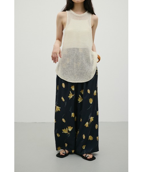 STYLEMIXER(スタイルミキサー)の「フラワープリントリラックスパンツ(その他パンツ・レディース・ブラック系その他・SMALL/MEDIUM)」の3枚目の写真