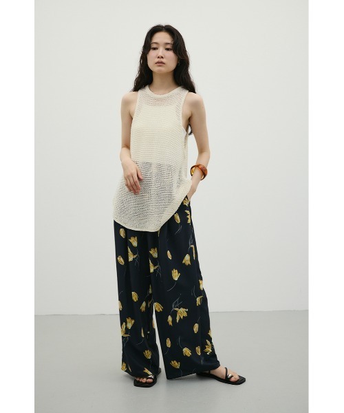STYLEMIXER(スタイルミキサー)の「フラワープリントリラックスパンツ(その他パンツ・レディース・ブラック系その他・SMALL/MEDIUM)」の5枚目の写真
