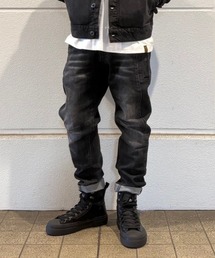 Contor 3D Slim Jeans/ヴィンテージライク立体裁断スリムテーパードジーンズ