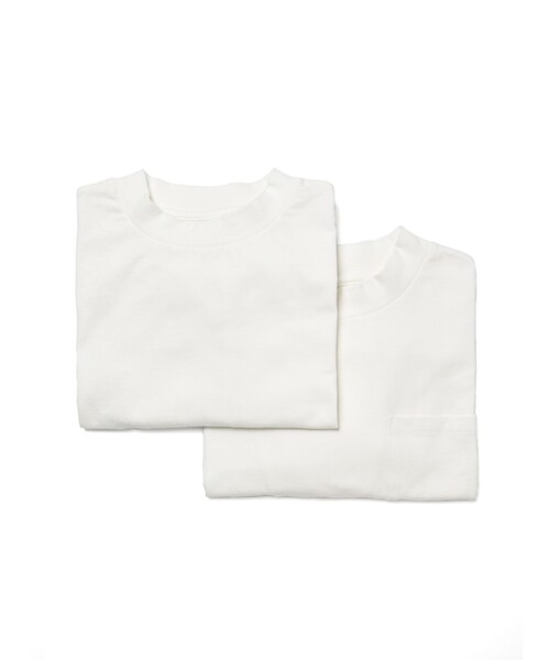 MidiUmi（ミディウミ）の「MidiUmi パックドハーフスリーブT（Tシャツ/カットソー・レディース・オフホワイト/ブラック・FREE）」の9枚目の写真
