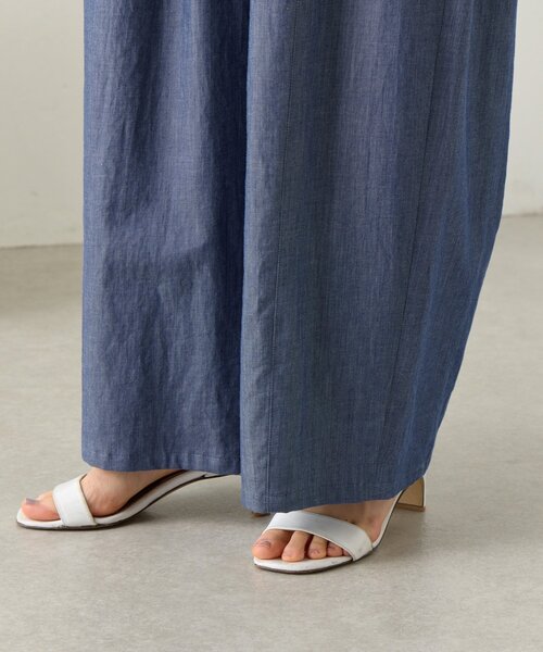 BEARDSLEY(ビアズリー)の「ライトデニムバレルパンツ(その他パンツ・レディース・インディゴブルー・0/1)」の18枚目の写真