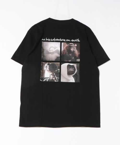 Rendez-Vous（ランデヴー）の「【 E.T. 】 プリントTシャツ フォト 26S6（Tシャツ/カットソー・レディース・ブラック・X-LARGE/LARGE）」の2枚目の写真