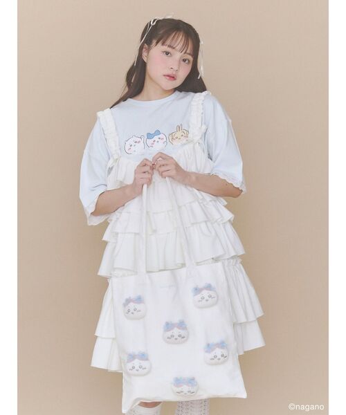 merry jenny(メリージェニー)の「ハチワレのリボントート(トートバッグ・レディース・ブルー・FREE)」の21枚目の写真