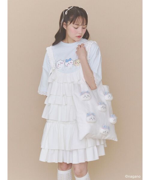 merry jenny(メリージェニー)の「ハチワレのリボントート(トートバッグ・レディース・ブルー・FREE)」の20枚目の写真