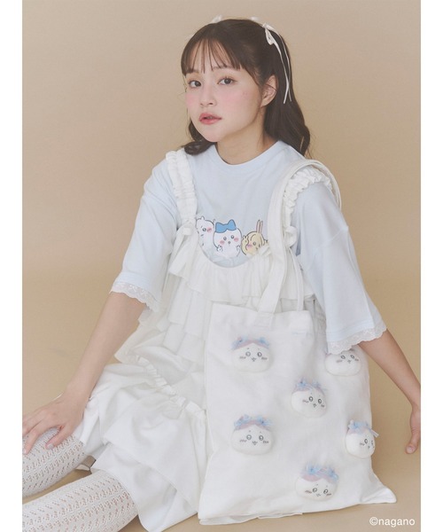 merry jenny(メリージェニー)の「ハチワレのリボントート(トートバッグ・レディース・ブルー・FREE)」の15枚目の写真