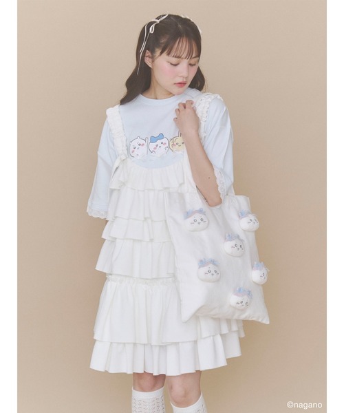 merry jenny(メリージェニー)の「ハチワレのリボントート(トートバッグ・レディース・ブルー・FREE)」の12枚目の写真