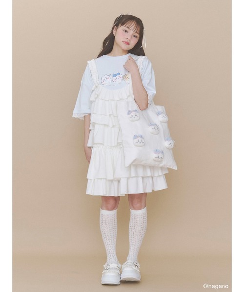 merry jenny(メリージェニー)の「ハチワレのリボントート(トートバッグ・レディース・ブルー・FREE)」の10枚目の写真