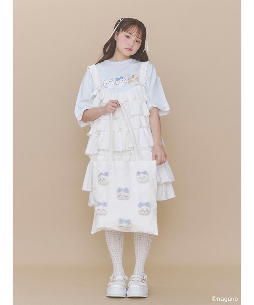merry jenny(メリージェニー)の「ハチワレのリボントート(トートバッグ・レディース・ブルー・FREE)」の9枚目の写真