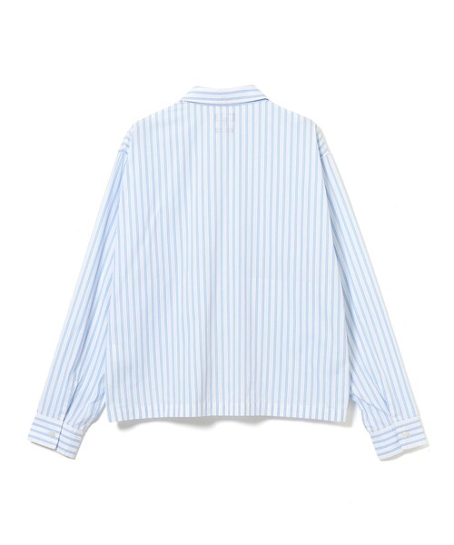 BEAMS(ビームス)の「ストライプ ジップアップ シャツ(シャツ/ブラウス・メンズ・ホワイト/サックスブルー・X-LARGE/LARGE/MEDIUM/SMALL)」の7枚目の写真