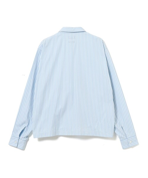 BEAMS(ビームス)の「ストライプ ジップアップ シャツ(シャツ/ブラウス・メンズ・ホワイト/サックスブルー・X-LARGE/LARGE/MEDIUM/SMALL)」の10枚目の写真