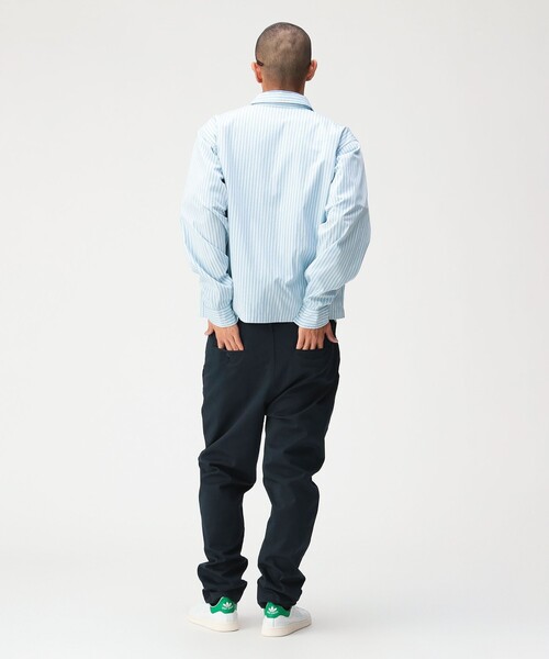 BEAMS(ビームス)の「ストライプ ジップアップ シャツ(シャツ/ブラウス・メンズ・ホワイト/サックスブルー・X-LARGE/LARGE/MEDIUM/SMALL)」の14枚目の写真