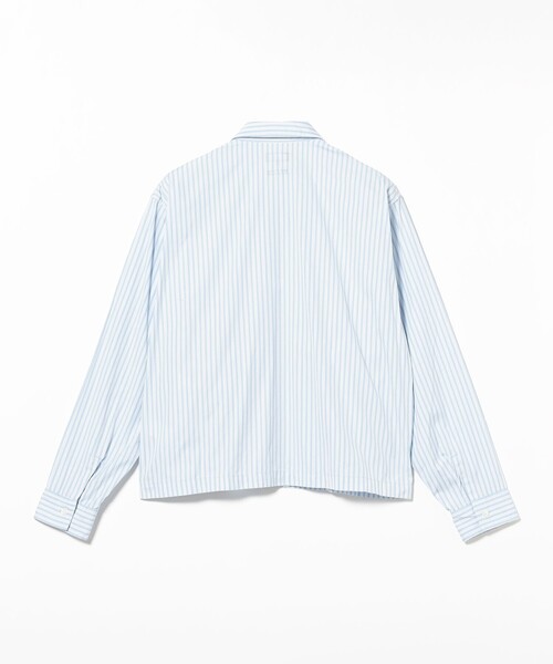 BEAMS(ビームス)の「ストライプ ジップアップ シャツ(シャツ/ブラウス・メンズ・ホワイト/サックスブルー・X-LARGE/LARGE/MEDIUM/SMALL)」の21枚目の写真
