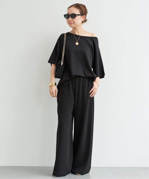 Deuxieme Classe（ドゥーズィエムクラス）の「* 追加 Co/R Relax Tシャツ（Tシャツ/カットソー・レディース・ブラック/ホワイト・FREE）」の8枚目の写真