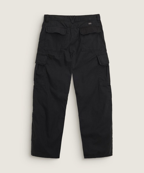 VANS(バンズ)の「PARA バギーカーゴパンツ / Para Baggy Cargo Pant Black VN000U41BLK1(カーゴパンツ・メンズ・ブラック・32inch/30inch/34inch)」の2枚目の写真