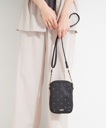 【Lee別注/撥水】スタッズミニショルダーバッグ