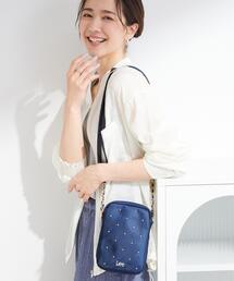 【Lee別注／撥水】スタッズミニショルダーバッグ