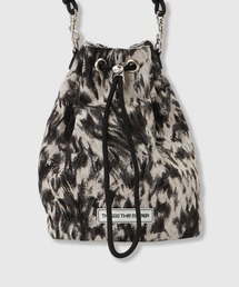 【LIMITED FABRIC】TWO WAY DRAWSTRING BAG / ツー ウェイ ドローストリング バッグ