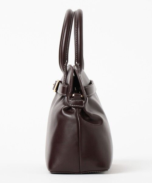 Ray BEAMS(レイビームス)の「JW PEI / Mia トートバッグ(トートバッグ・レディース・ダークブラウン/ブラック・ONE SIZE)」の3枚目の写真