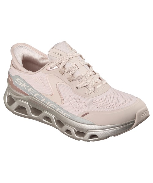 SKECHERS(スケッチャーズ)の「ハンズフリー スリップインズ:グライドステップ アルタス - ストレート シャイン(スニーカー・レディース・ナチュラル・23.5cm)」の1枚目の写真