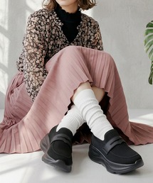 moz(モズ) 撥水 厚底ローファー スニーカー/スニーファー