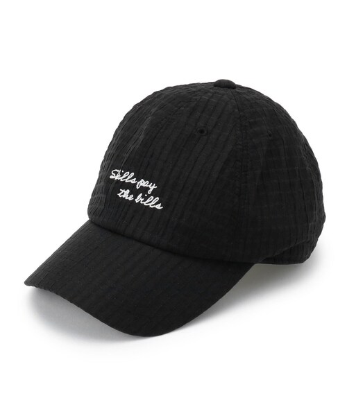 SHOO・LA・RUE(シューラルー)の「チェーンステッチキャップ(キャップ・レディース・ベージュ/ブラック・00)」の1枚目の写真
