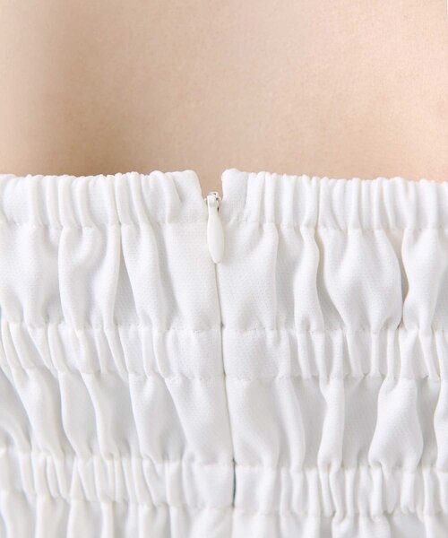 Belle Charme(ベルシャルム)の「【Belle Charme】Jewel Ballon Peplum Tops(シャツ/ブラウス・レディース・ブラック/オフホワイト/ベージュ・FREE)」の14枚目の写真