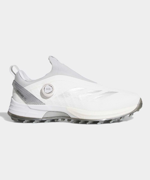 adidas(アディダス)の「アディゼロ ZG 25 ボア【adidas Golf/アディダスゴルフ】(スニーカー・メンズ・ホワイト・24.5cm/27.0cm/25.0cm/25.5cm/26.0cm/27.5cm/28.0cm/26.5cm)」の1枚目の写真