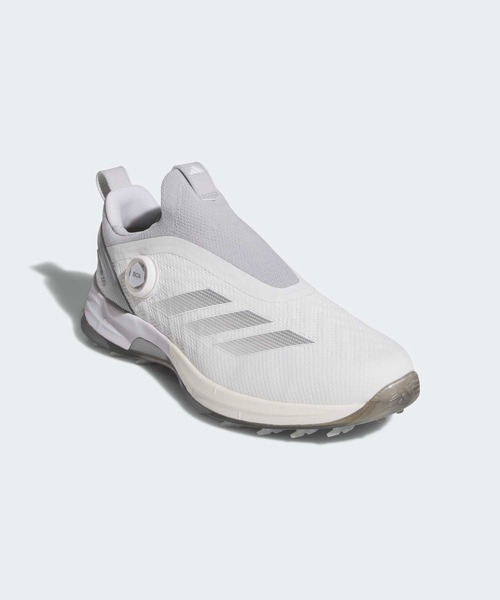 adidas(アディダス)の「アディゼロ ZG 25 ボア【adidas Golf/アディダスゴルフ】(スニーカー・メンズ・ホワイト・24.5cm/27.0cm/25.0cm/25.5cm/26.0cm/27.5cm/28.0cm/26.5cm)」の4枚目の写真