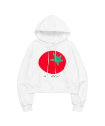 トマトプリントフードティー 男女共用 (3カラー)
