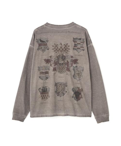 DANKE SCHON(ダンケシェーン)の「DankeSchon/ダンケシェーン/SPRAYBURN L/S TEE EMBLEM(Tシャツ/カットソー・メンズ・ホワイト系2/ベージュ・L/M)」の10枚目の写真