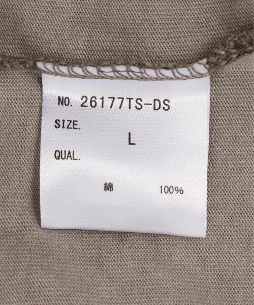 DANKE SCHON(ダンケシェーン)の「DankeSchon/ダンケシェーン/SPRAYBURN L/S TEE EMBLEM(Tシャツ/カットソー・メンズ・ホワイト系2/ベージュ・L/M)」の15枚目の写真