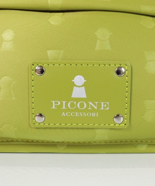 STUDIO PICONE（スタジオピッコーネ）の「ピコエンボス柄ショルダーバック（ショルダーバッグ・レディース・ライトグリーン/ブラック/ライトブルー/ベージュ・FREE）」の12枚目の写真