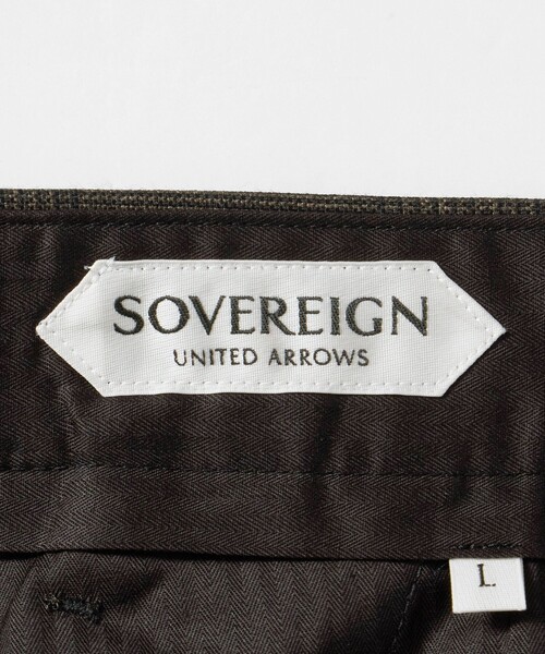SOVEREIGN(ソブリン)の「<SOVEREIGN>グレンプレイド 1プリーツ スラックス RELAX MODEL(スラックス・メンズ・ダークブラウン・XL/L/M)」の14枚目の写真