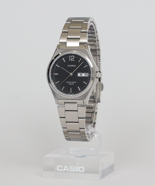 CASIO(カシオ)の「CASIO Collection / MTP-1440DJ-1AJF(アナログ腕時計・メンズ・ブラック×シルバー・FREE)」の2枚目の写真