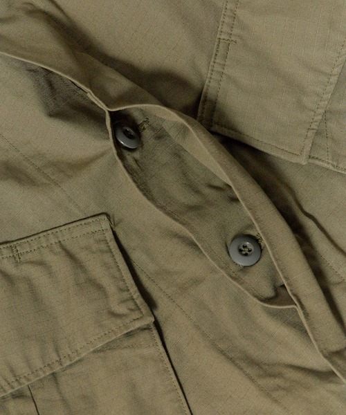 orSlow(オアスロウ)の「orSlow/オアスロウ US ARMY TROPICAL JACKET ミリタリージャケット ファティーグ メンズ レディース 2026年 秋 秋服 冬 冬服(ミリタリージャケット・メンズ・グリーン・2/4/3)」の9枚目の写真