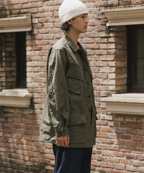 orSlow(オアスロウ)の「orSlow/オアスロウ US ARMY TROPICAL JACKET ミリタリージャケット ファティーグ メンズ レディース 2026年 秋 秋服 冬 冬服(ミリタリージャケット・メンズ・グリーン・2/4/3)」の17枚目の写真