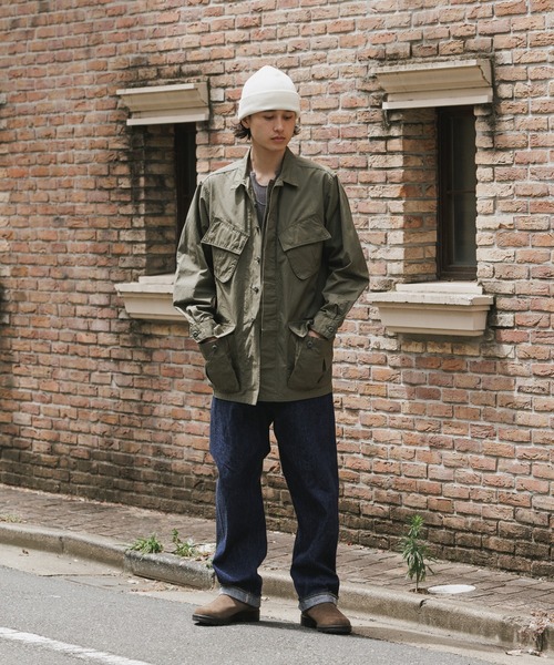orSlow(オアスロウ)の「orSlow/オアスロウ US ARMY TROPICAL JACKET ミリタリージャケット ファティーグ メンズ レディース 2026年 秋 秋服 冬 冬服(ミリタリージャケット・メンズ・グリーン・2/4/3)」の14枚目の写真