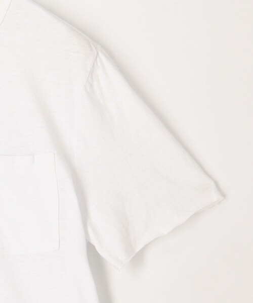 JAMES PERSE(ジェームスパース)の「スラブジャージーポケットTシャツ MJD3873(Tシャツ/カットソー・メンズ・ホワイト・1)」の6枚目の写真