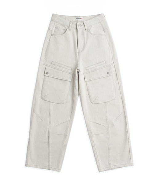 MIM the wardrobe(ミームザワードローブ)の「フロントカーゴパンツ_アイボリー(その他パンツ・レディース・その他・X-SMALL/SMALL/MEDIUM/LARGE)」の8枚目の写真