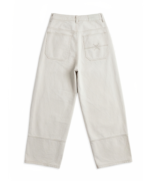 MIM the wardrobe(ミームザワードローブ)の「フロントカーゴパンツ_アイボリー(その他パンツ・レディース・その他・X-SMALL/SMALL/MEDIUM/LARGE)」の9枚目の写真