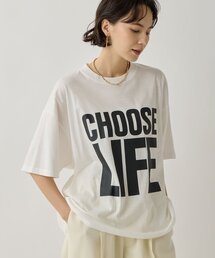 〈WEB限定〉【KATHARINE HAMNETT】スローガンTシャツ