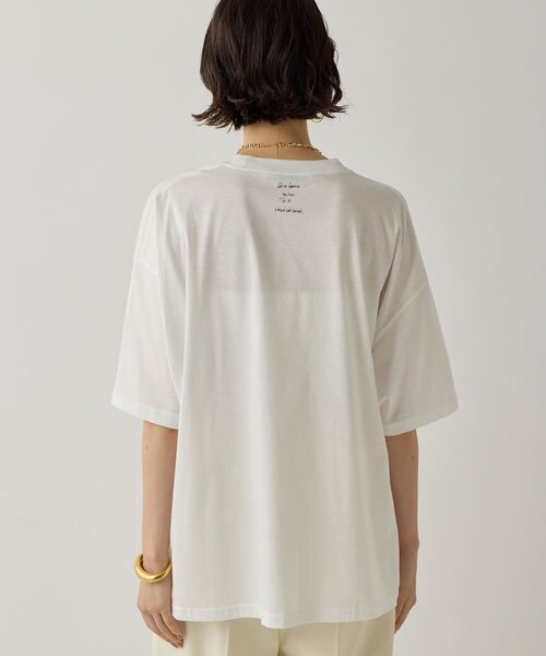 Whim Gazette（ウィムガゼット）の「〈WEB限定〉【KATHARINE HAMNETT】スローガンTシャツ（Tシャツ/カットソー・レディース・ホワイト・FREE）」の4枚目の写真
