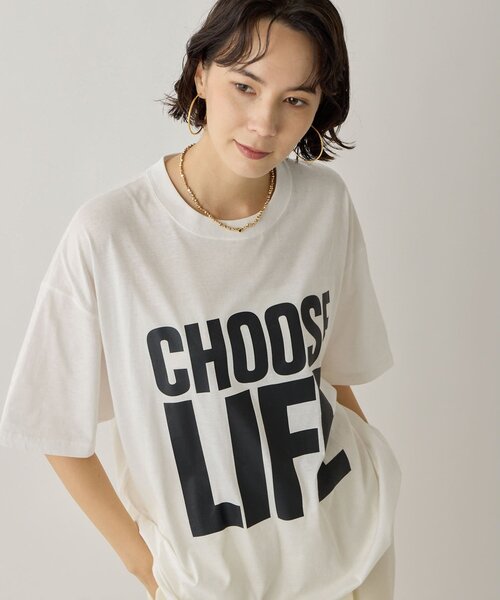 Whim Gazette（ウィムガゼット）の「〈WEB限定〉【KATHARINE HAMNETT】スローガンTシャツ（Tシャツ/カットソー・レディース・ホワイト・FREE）」の7枚目の写真