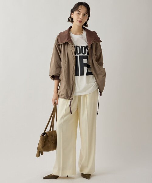 Whim Gazette（ウィムガゼット）の「〈WEB限定〉【KATHARINE HAMNETT】スローガンTシャツ（Tシャツ/カットソー・レディース・ホワイト・FREE）」の9枚目の写真