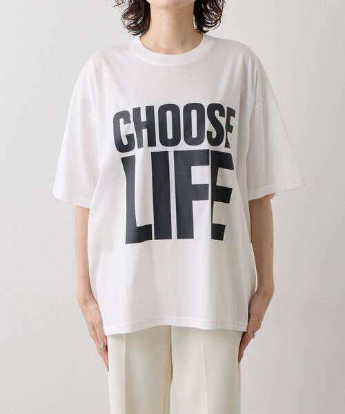 Whim Gazette（ウィムガゼット）の「〈WEB限定〉【KATHARINE HAMNETT】スローガンTシャツ（Tシャツ/カットソー・レディース・ホワイト・FREE）」の10枚目の写真